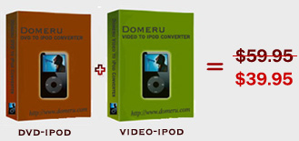 Domeru DVD to iPod Converter + Video to iPod Converter Suite icon